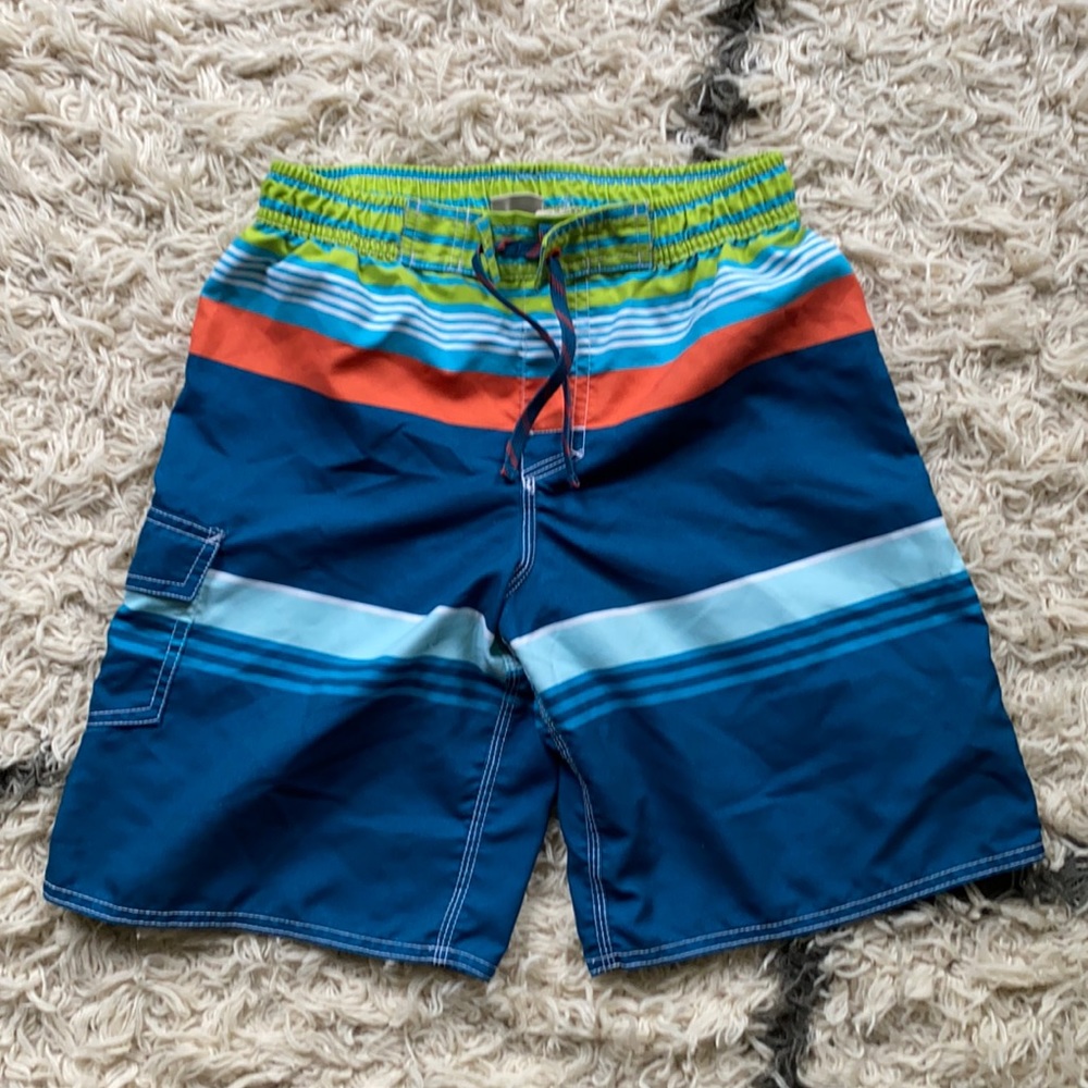 LL Bean swim trunks, size 12 EUC!